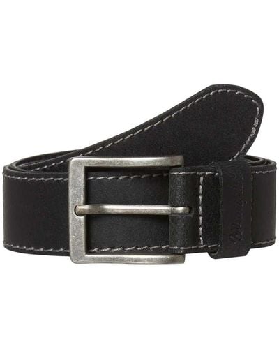 Wrangler Basic Stitched Belt - Black