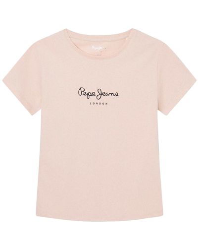 Pepe Jeans Wenda Winter T-Shirt - Rosa