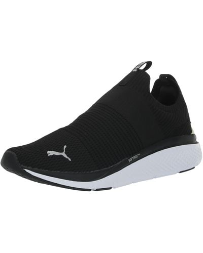 PUMA Softride Pro Echo Slip-on Sneaker - Black