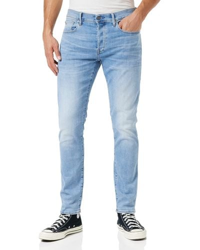 G-Star RAW Jeans '3301 slim' - Blau