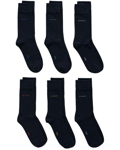 GANT Soft Cotton Socks - Blue