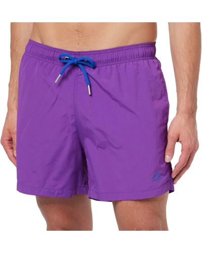 GANT Cf Swim Shorts Trunks - Purple