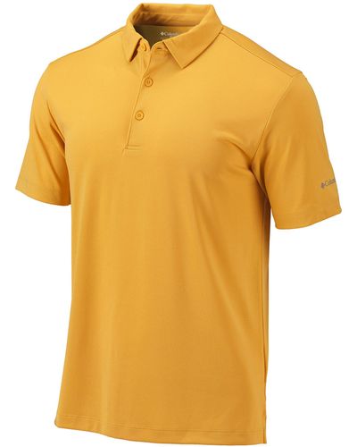 Columbia Omni-Wick Drive Poloshirt - Gelb