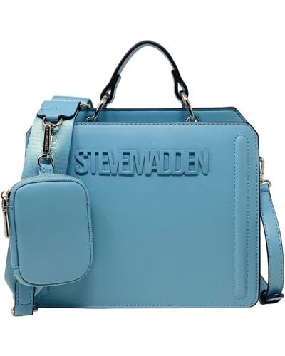 Steve Madden Bevelyn Convertible Crossbody Bag - Blue