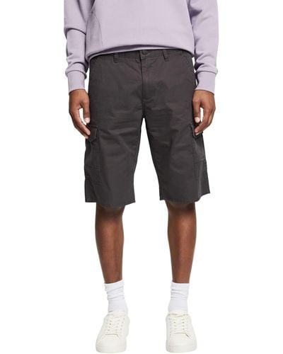 Esprit Cargo-Shorts aus 100% Baumwolle - Grau