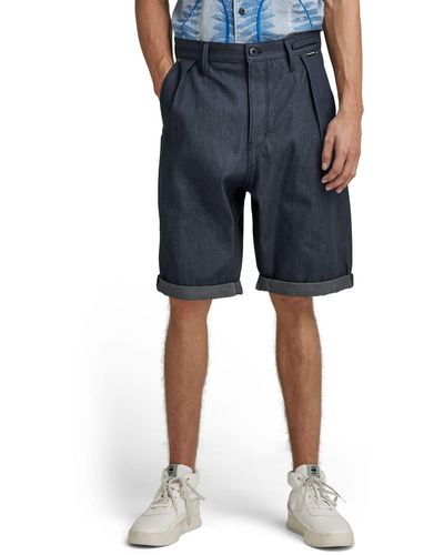 G-Star RAW Worker Chino Relaxed Shorts - Blu