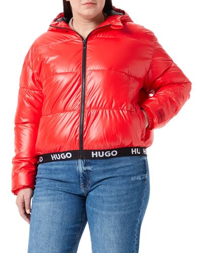 HUGO Faryne-1 Jacket - Red