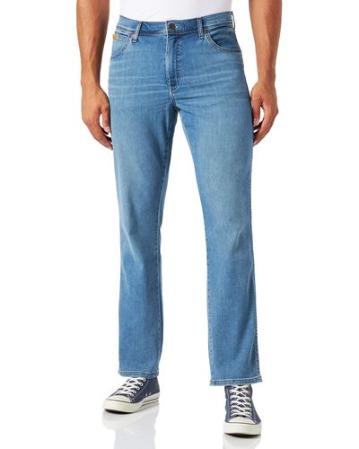 Wrangler Texas Slim Jeans - Blue