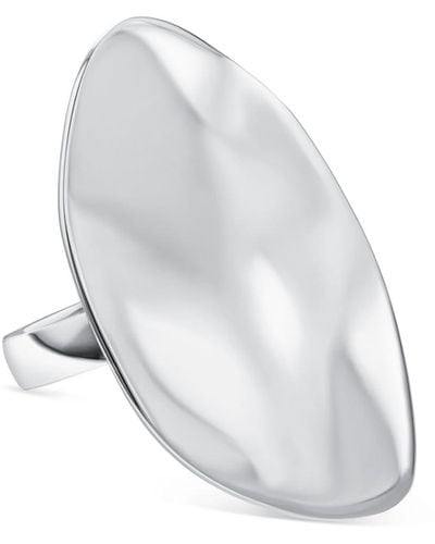 Calvin Klein Ring für Kollektion CK REFLECT aus Edelstahl - 35000622D - Weiß