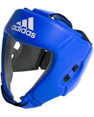 adidas Iba Boxing Head Guard Hoofdbeschermer Voor - Blauw