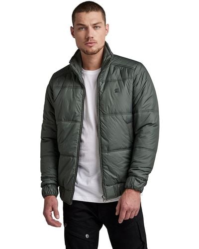 G-Star RAW Meefic Quilted Jacke - Grau