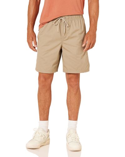 Amazon Essentials Drawstring Walk Shorts - Natural