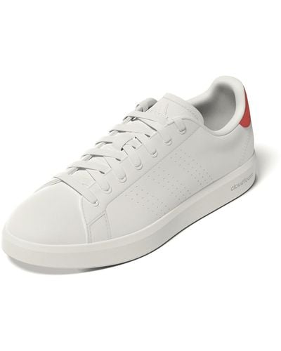 adidas Advantage Premium Leather Shoes Sneakers - Weiß