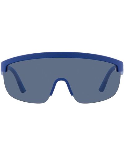 Polo Ralph Lauren S Ph4156 Shield Sunglasses - Blue
