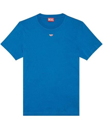 DIESEL Small Mid D T Shirt - Blue