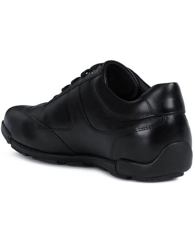 Geox U EDGWARE A SHOES BLACK_42 EU - Nero