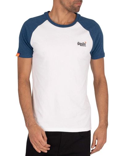 Superdry OL Classic SS Baseball Tee T-Shirt - Mehrfarbig