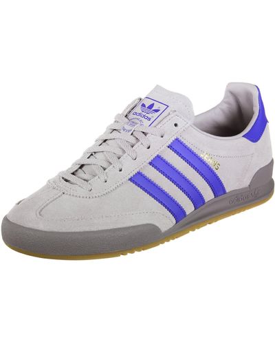 Adidas jeans trainers grey two hi res blue top