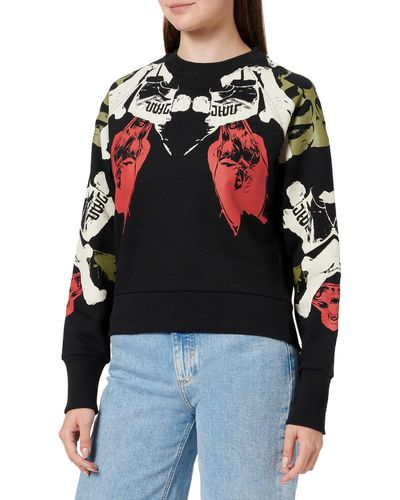 G-Star RAW Lookbook Print R Sweat - Black