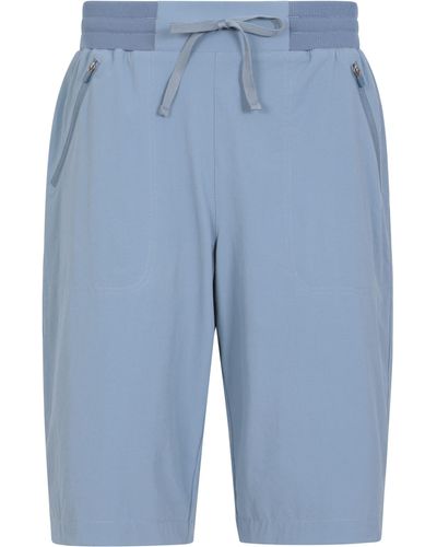 Mountain Warehouse Zipped Pockets Ladies Short - Blue