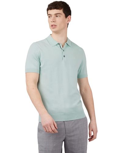 Ben Sherman Signature Knitted Polo Shirt - Multicolour