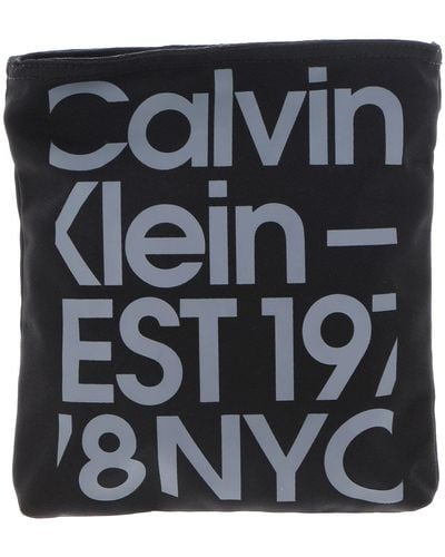 Calvin Klein CKJ Sport Essentials Flatpack18 GR Black/Overcast Grey Print - Nero