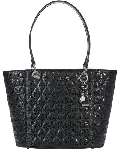 Guess Noelle Small Elite Tote Black One Size - Zwart