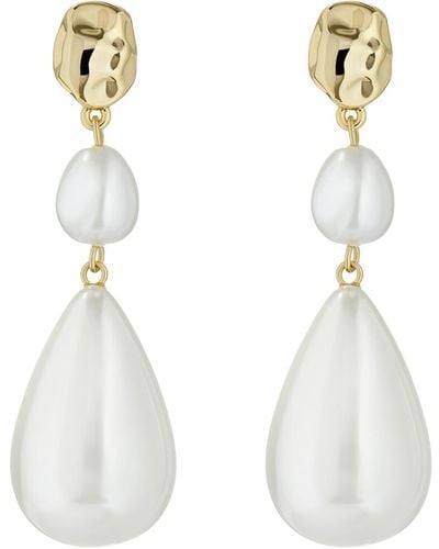 Ted Baker Inelies Island Pearl Statement Drop Earrings For - White