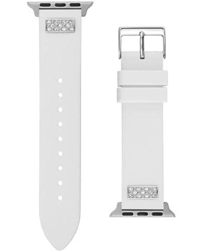 Guess Cinturino per smartwatch da donna compatibile con Apple Watch - Bianco