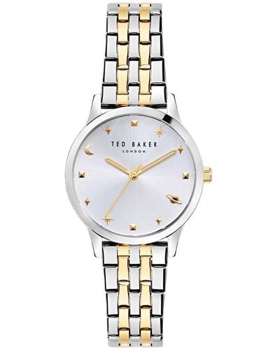 Ted Baker Bkpfzs406 Ladies Fitzrovia Constellation Watch - Metallic
