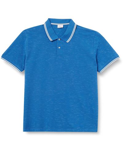 S.oliver Big Size Poloshirt ,Blau ,4XL
