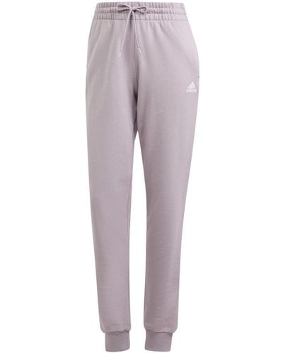 adidas Essentials Linear French Terry Cuffed Pants Joggers - Gris