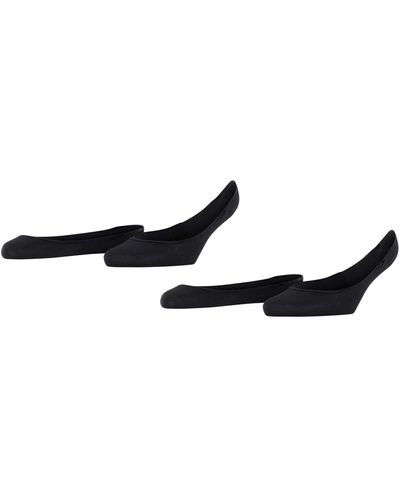 Esprit Basic 2-Pack Calcetines Invisibles Mujer Algodón Negro Piel Blanco Cortos Para Zapatos De Moda Casual En Verano Con Interior