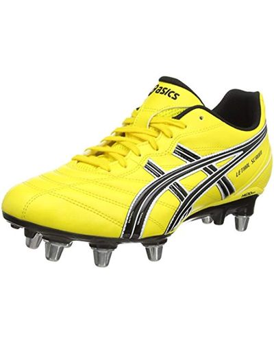 Asics Lethal Scrum Rugby Boots - Yellow