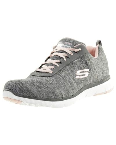 Skechers Sport Flex Appeal 3.0 Jer'see Sneakers Grijs - Paars