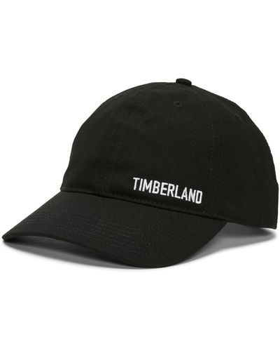 Timberland Small Logo Baseball Cap - Black