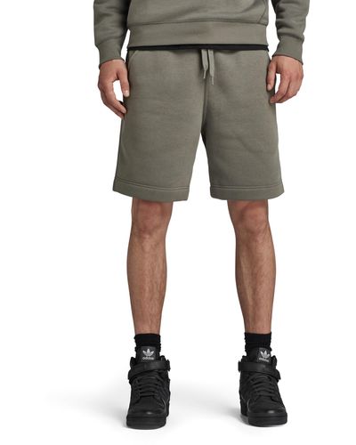 G-Star RAW Premium Core Sweat Shorts - Grey