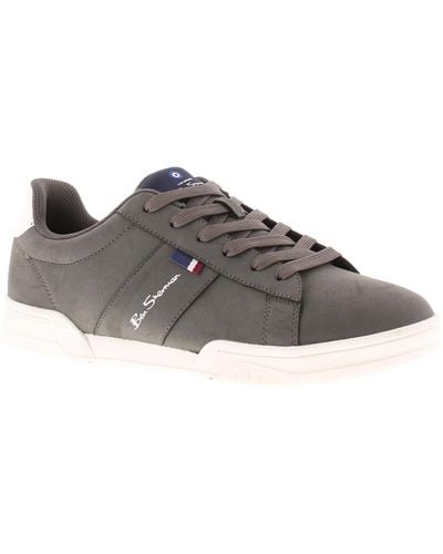 Ben Sherman Delta S Casual Shoes Grey 8 Uk - Black