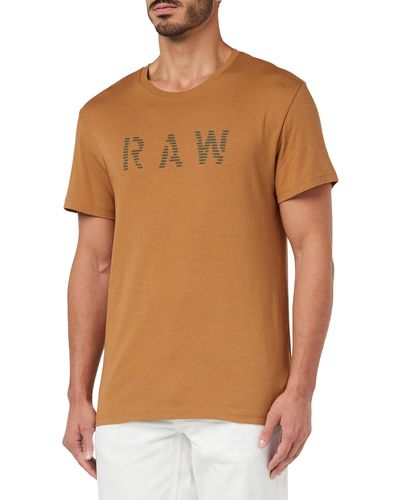 G-Star RAW Raw T-shirt - Brown