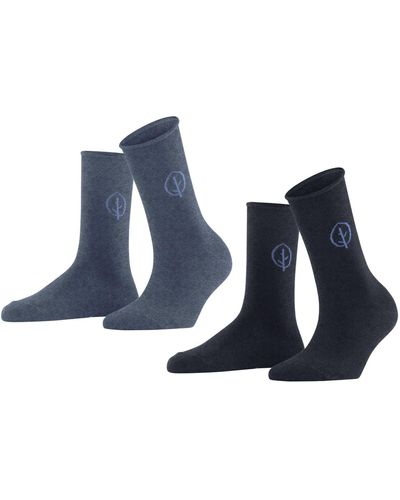 FALKE Esprit Socken Forest 2-Pack - Blau