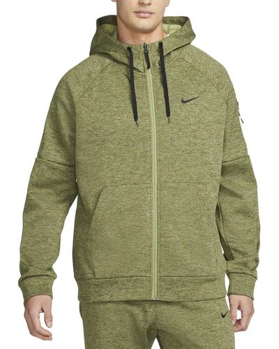 Nike Therma Fit Full Zip Sweatshirt S - Grün
