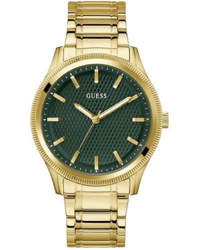 Guess Uhr Armbanduhr DEX GW0626G2 Edelstahl Gold - Mehrfarbig