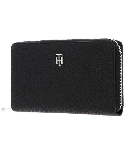 Tommy Hilfiger Th Element Accessory-travel Wallet - Black