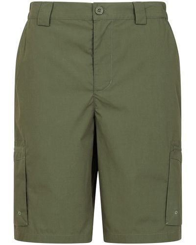 Mountain Warehouse Trek S Shorts – Lightweight - Green