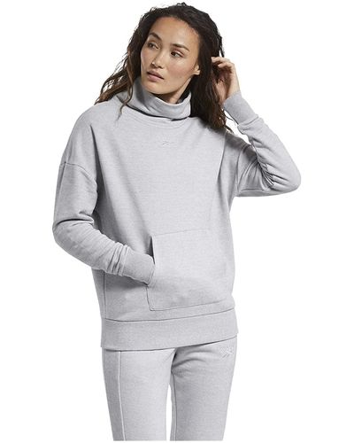 Reebok Training Essentials Cowl Neck Sweatshirt - Grey