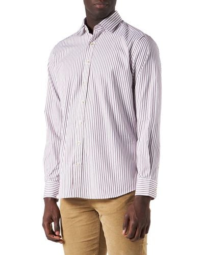 Hackett Poplin Stripe Shirt - Multicolour