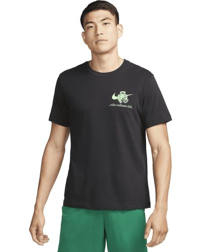Nike FJ2452-010 M NK DF Tee RLGD Humor 2 T-Shirt Uomo Black Taglia M - Nero