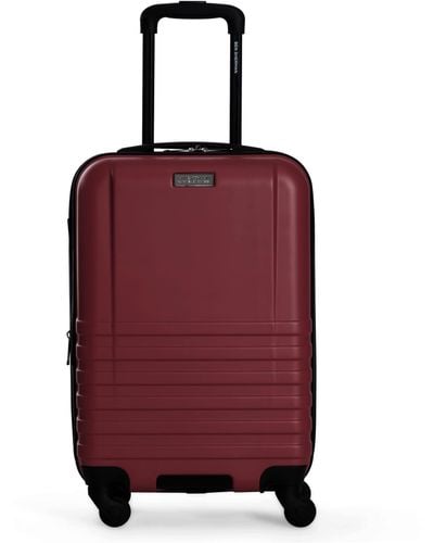 Ben Sherman 4-wheel Spinner Travel Upright Luggage - Red