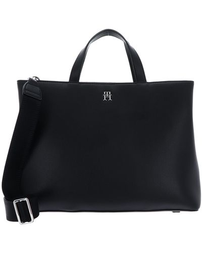 Tommy Hilfiger TH Essential SC Workbag AW0AW15703 - Negro