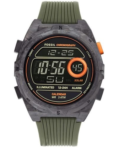 Fossil FS5860 Armbanduhr - Grün